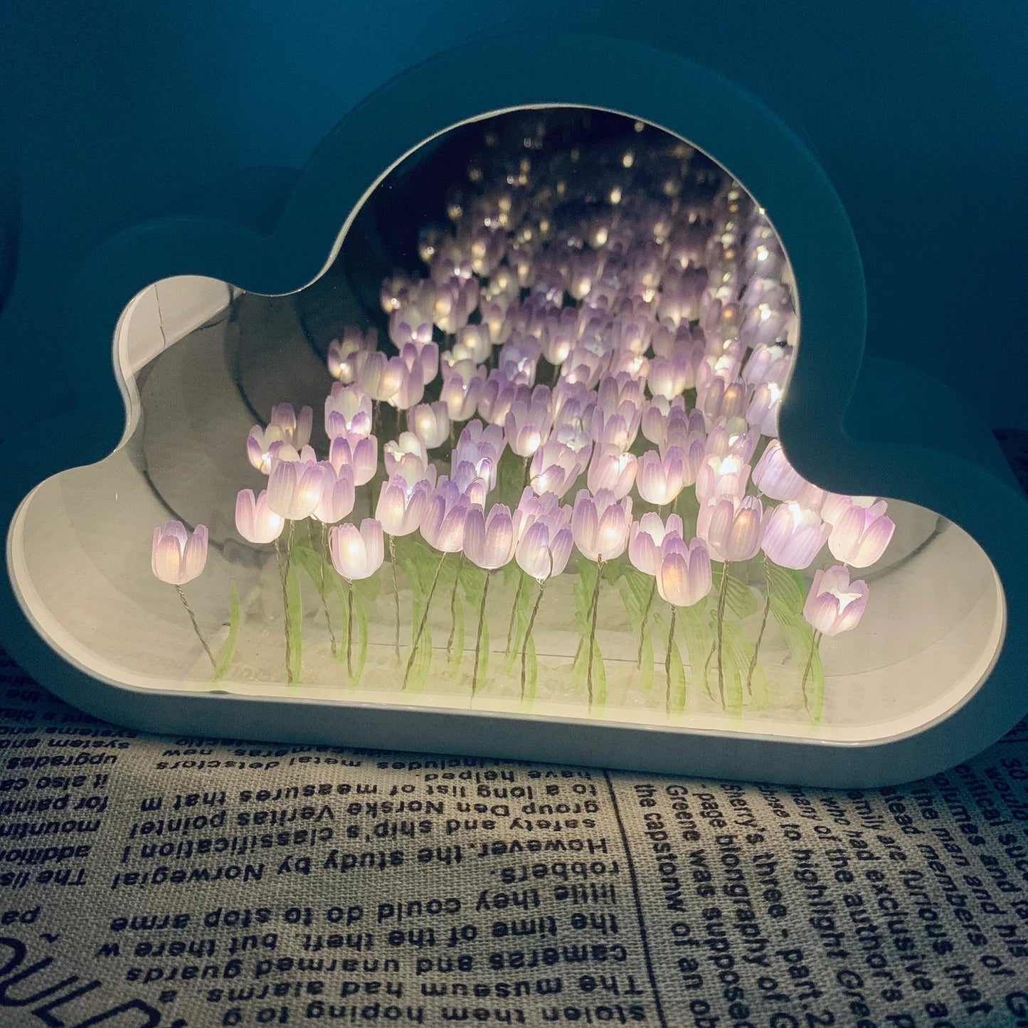 The Forever Tulips™  - Infiniy Cloud Mirror